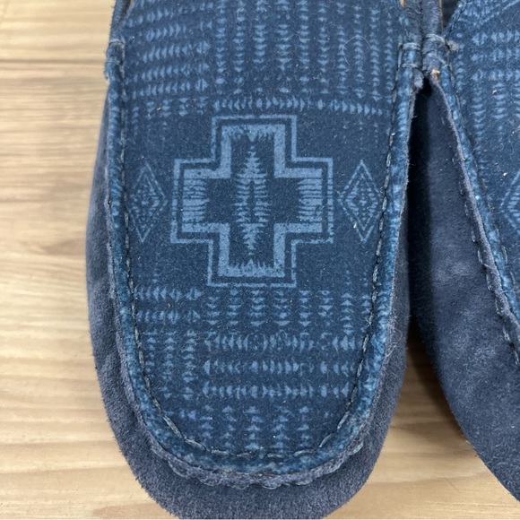 Pendleton Harding Wool Blend/Suede Slippers Shearling Lined Men’s Size 9 NWOT main image 6